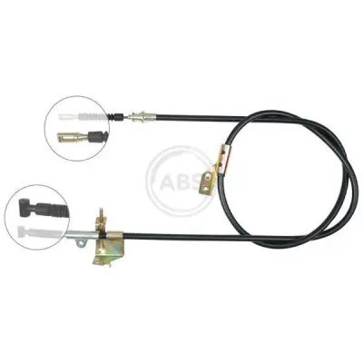 Cable de accionamiento, freno de estacionamiento A.B.S. K19798 Ordenar Ahora Mismo